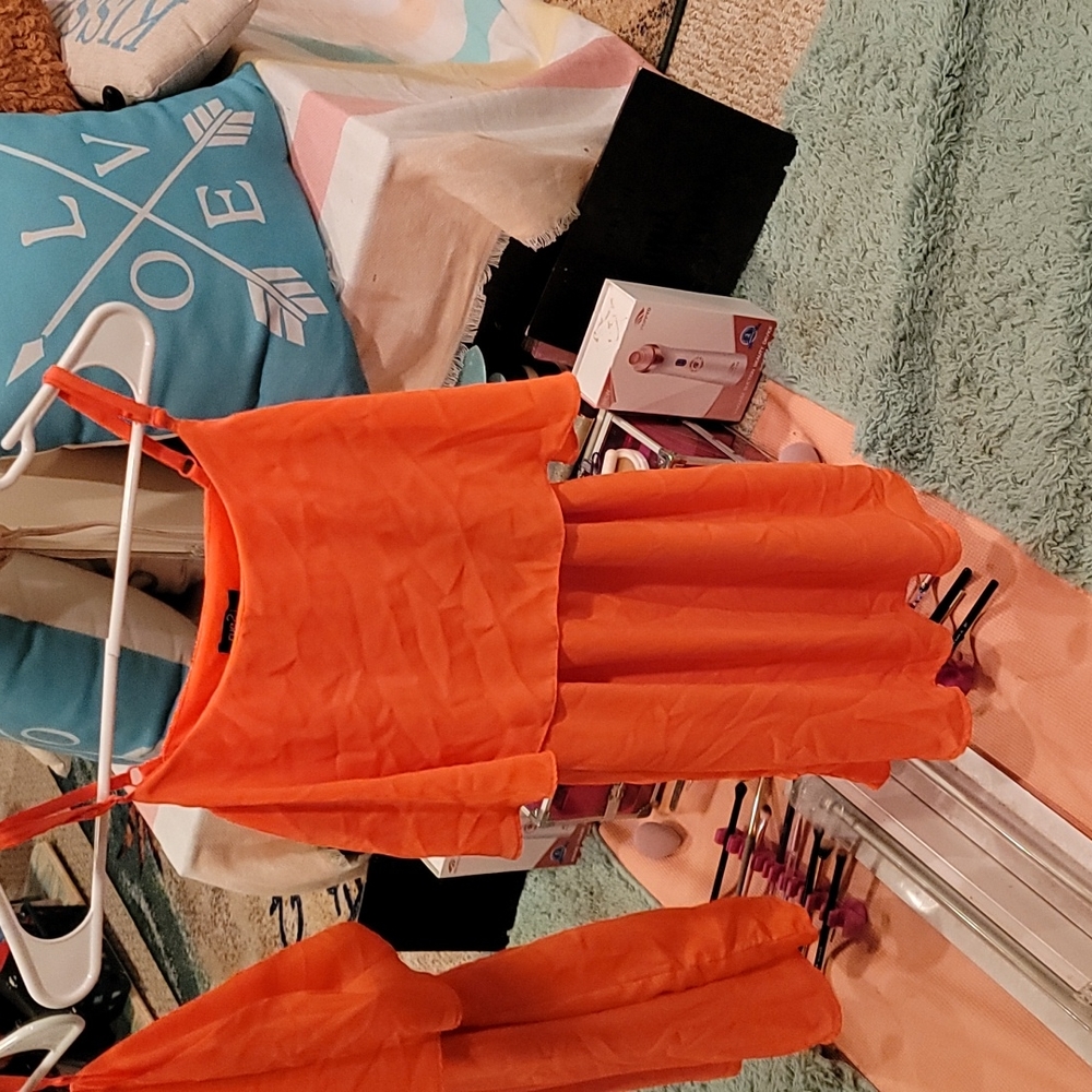 Dress medium orange